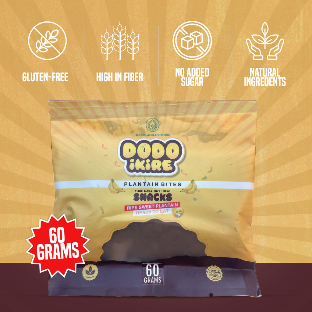 Dodo Ikire | Plantain Bites | 60g x3
