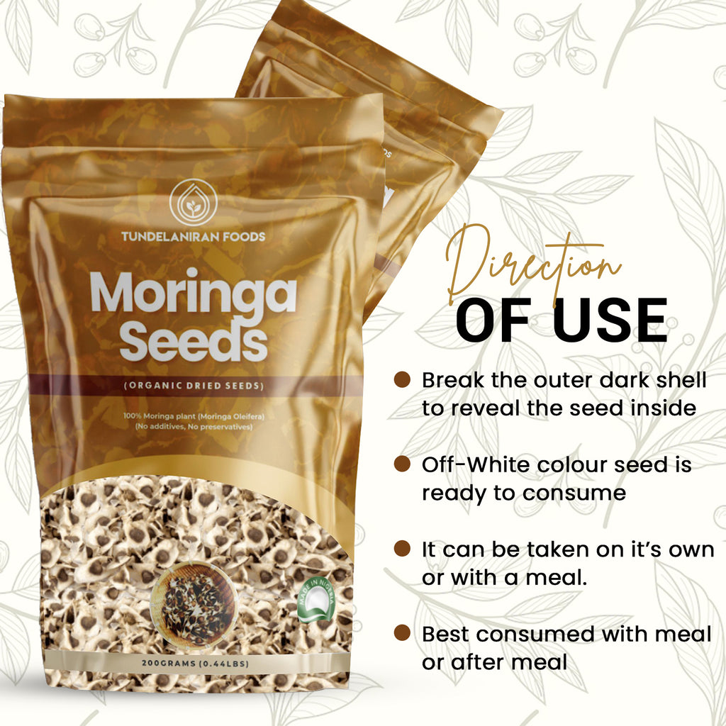 Premium Moringa Seeds | 200g