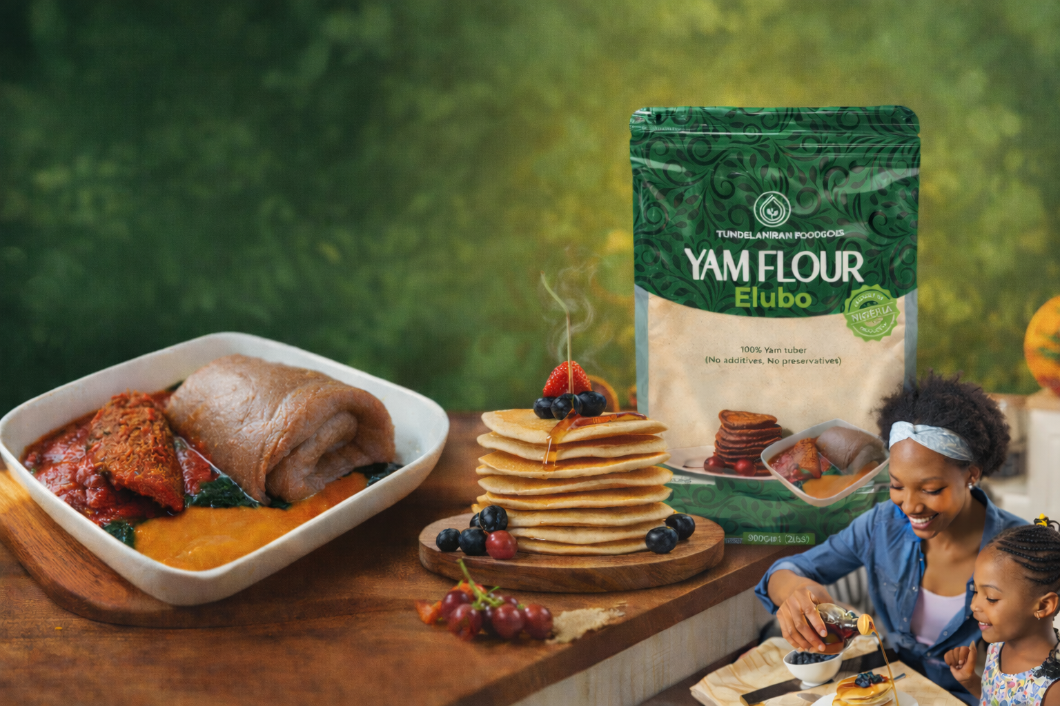 Premium Yam Flour (Elubo) | 900g