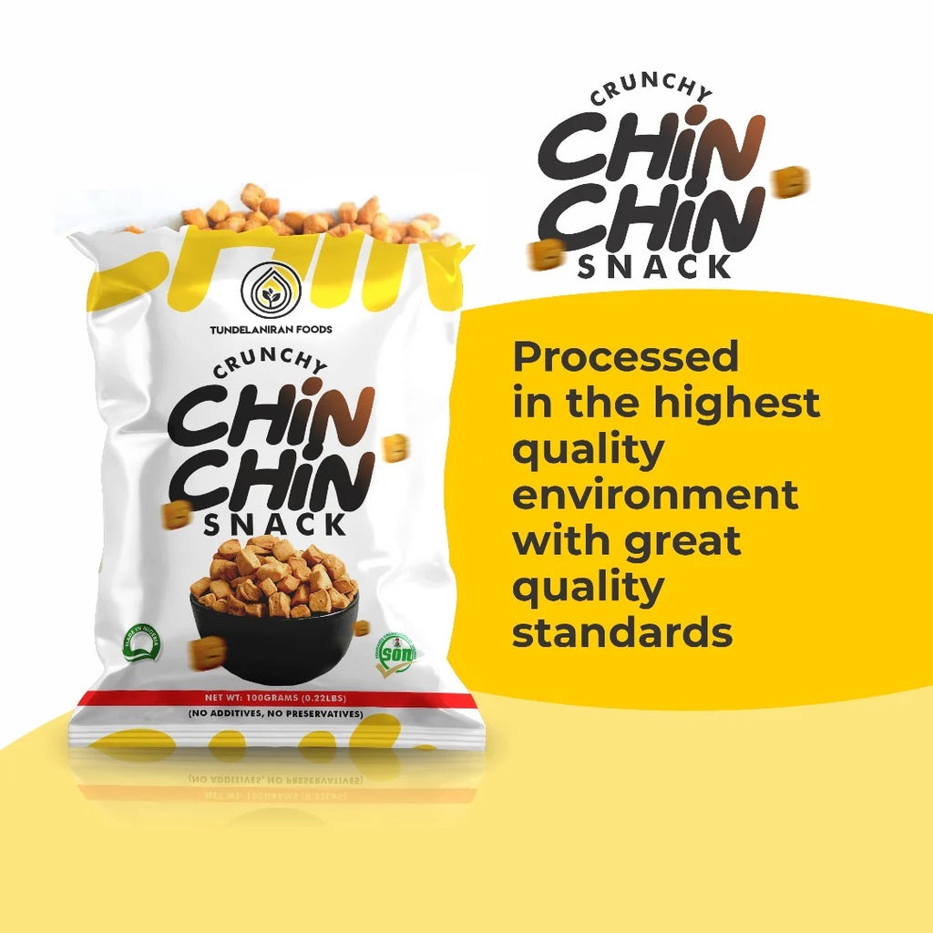 Nigerian Chin Chin Snack | 100g x2