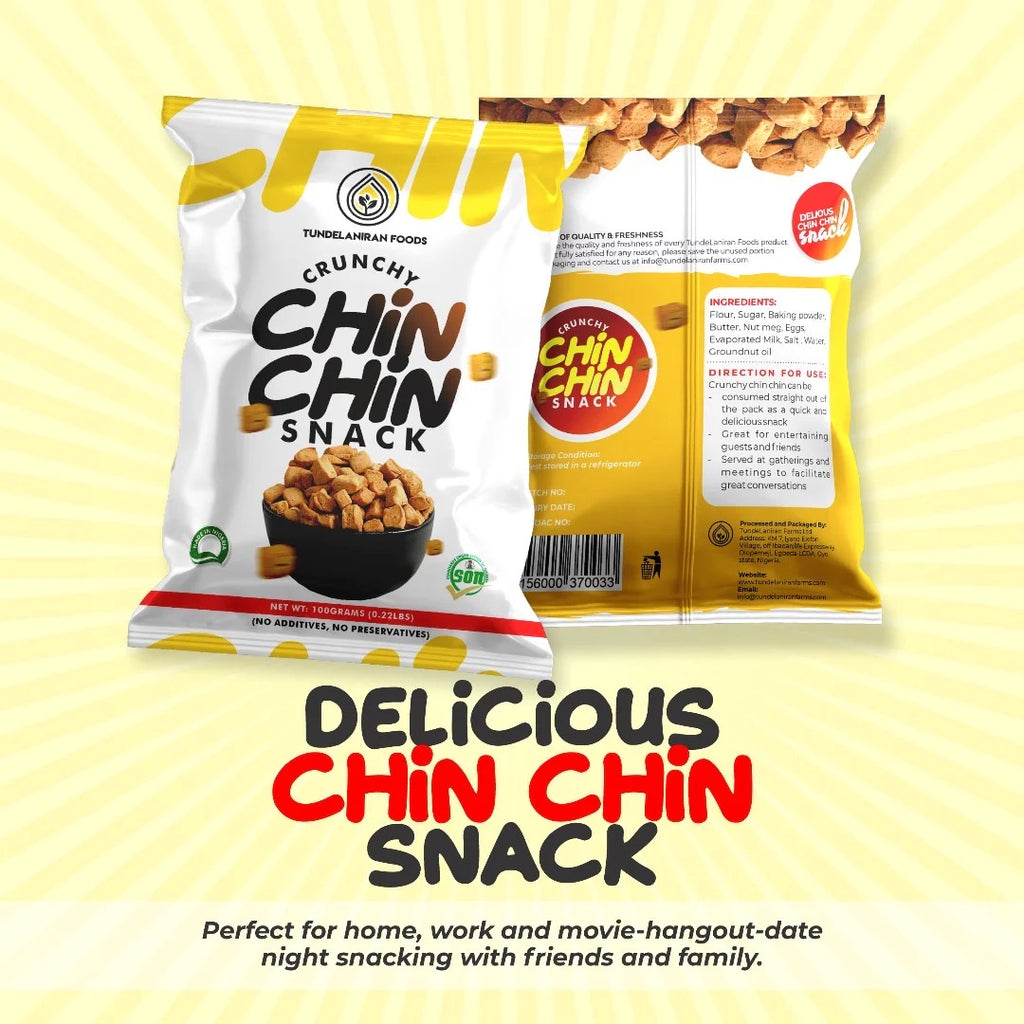 Nigerian Chin Chin Snack | 100g x2